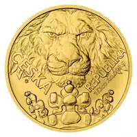 Czeski Lew 1/2 uncji 2023 - złota moneta