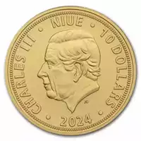 Czeski Lew 1/4 uncji 2024 - złota moneta