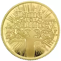 Dame Shirley Bassey 1/4 uncji 2023 Proof - złota moneta
