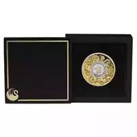 Double Dragon with Mother of Pearl 2 uncje 2024 Proof - złota moneta