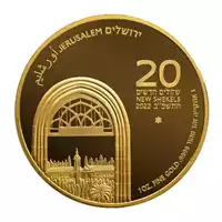Ein Karem 1 uncja 2022 - złota moneta