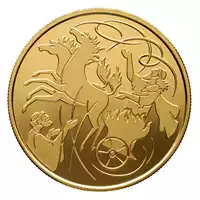 Elijah in the Whirlwind 10 NIS 2011 Proof - złota moneta