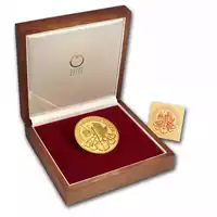 Filharmonicy Wiedeńscy 20 uncji 2009 złota moneta pudełko