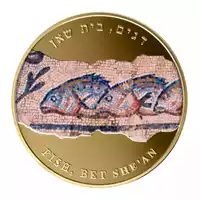 Fishes kolorowany 1 uncja 2013 - złota moneta