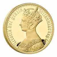 Gothic Crown Portrait 2 uncje 2021 Proof - złota moneta
