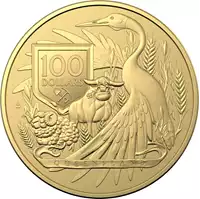 Herb Australii - Queensland 1 uncja 2023 - złota moneta
