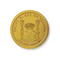 Hiszpański Koń Andaluzyjski 1/10 uncji 2024 - złota moneta