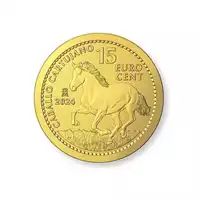 Hiszpański Koń Andaluzyjski 1/10 uncji 2024 - złota moneta