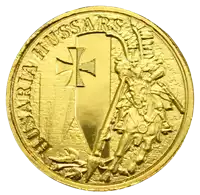 Husaria II 1/10 uncji 2023 - złota moneta