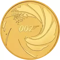 James Bond 007 1 uncja 2020 - złota moneta
