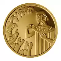 Joseph and his Brothers 10 NIS 2000 Proof - złota moneta