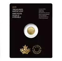 Kanadyjski Liść Klonowy 1/10 uncji 2023 Treasured - złota moneta