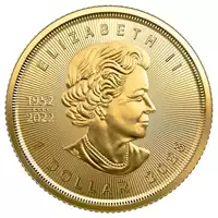 Kanadyjski Liść Klonowy 1/20 uncji 2024 - złota moneta
