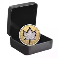Kanadyjski Liść Klonowy - Super Incuse 2 uncje 2024 Reverse Proof - złota moneta