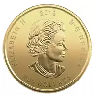 Zew Natury: Kanadyjski Złoty Łoś 1 uncja 2019 - złota moneta