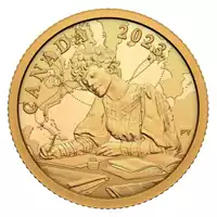 Kathleen “Kit” Coleman Pioneer Journalist 100 CAD 2023 Proof - złota moneta