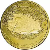 Kiwi 1/4 uncji 2021 Proof - złota moneta