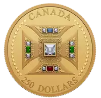 Korona św. Edwarda 2 uncje 2023 Proof - złota moneta