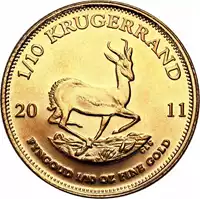 Krugerrand 1/10 uncji 2011 - złota moneta