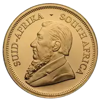 Krugerrand 1/4 uncji 2021 - złota moneta