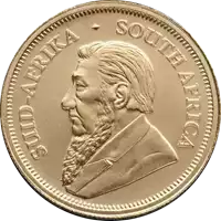 Krugerrand 1/4 uncji 2024 złota moneta awers