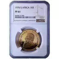 Krugerrand 1 uncja 1976 PF61 NGC - złota moneta