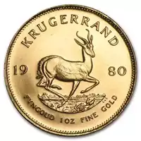 Krugerrand 1 uncja 1980 - złota moneta