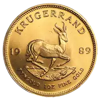 Krugerrand 1 uncja 1989 - złota moneta