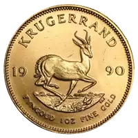 Krugerrand 1 uncja 1990 - złota moneta