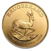 Krugerrand zestaw 5 x 1 uncja - złota moneta
