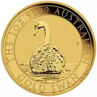 Łabędź Australijski 1 uncja 2023 - złota moneta