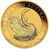 Łabędź Australijski 1 uncja 2020 - złota moneta
