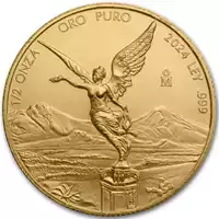 Libertad Meksyk 1/2 uncji 2024 - złota moneta