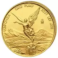 Libertad Meksyk 1/20 uncji 2021 - złota moneta