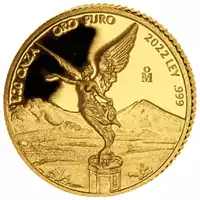 Libertad Meksyk 1/20 uncji 2022 Proof - złota moneta