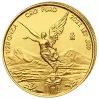 Libertad Meksyk 1/20 uncji 2022 - złota moneta