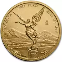 Libertad Meksyk 1/4 uncji 2024 - złota moneta
