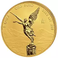 Libertad Meksyk 1 uncja 2022 Reverse Proof - złota moneta