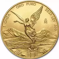 Libertad Meksyk 1 uncja 2023 - złota moneta