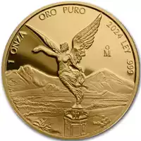 Libertad Meksyk 1 uncja 2024 Proof - złota moneta