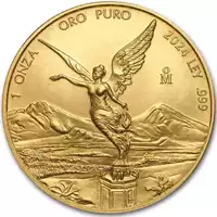 Libertad Meksyk 1 uncja 2024 - złota moneta