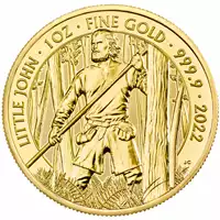 Little John 1 uncja 2022 - złota moneta