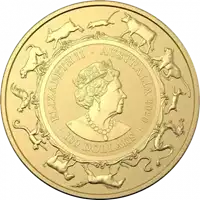 Lunar: Rok Szczura 2020 1 uncja RAM - złota moneta