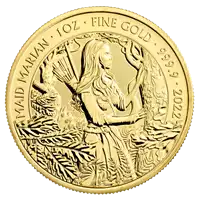 Maid Marian 1 uncja 2022 - złota moneta