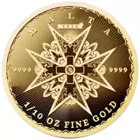 Malta: Maltese Cross 1/10 uncji 2024 - złota moneta