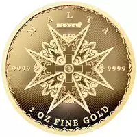 Malta: Maltese Cross 1 uncja 2024 - złota moneta