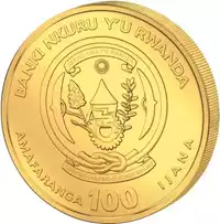 Martial Eagle African Ounce 1-12 uncji 2025 - złota moneta