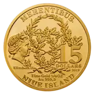 Merentibus 1/4 uncji - złota moneta
