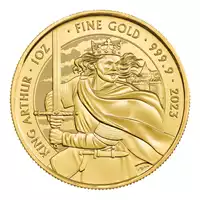 Mity i Legendy: Król Artur 1 uncja 2023 - złota moneta