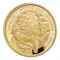 Mity i Legendy: Merlin 1 uncja 2023 Proof - złota moneta
